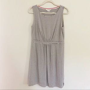 Boden Easy T Shirt Dress Stripes Sleeveless Cotton